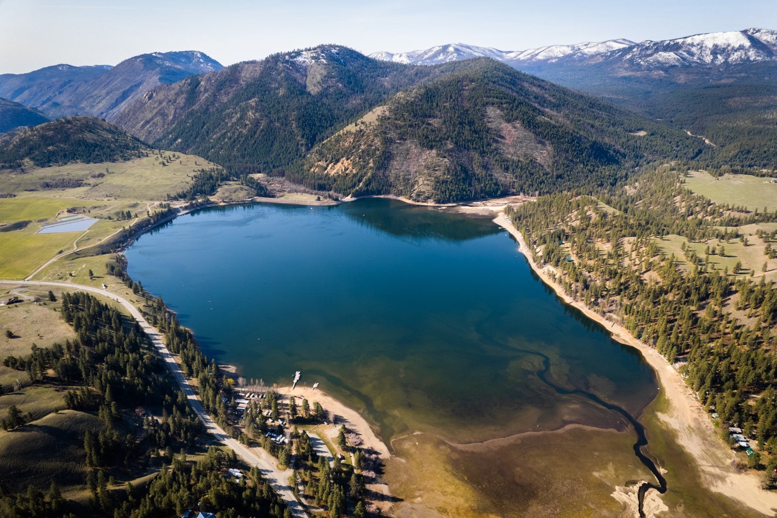 Liar's Cove Resort on Conconully Reservoir