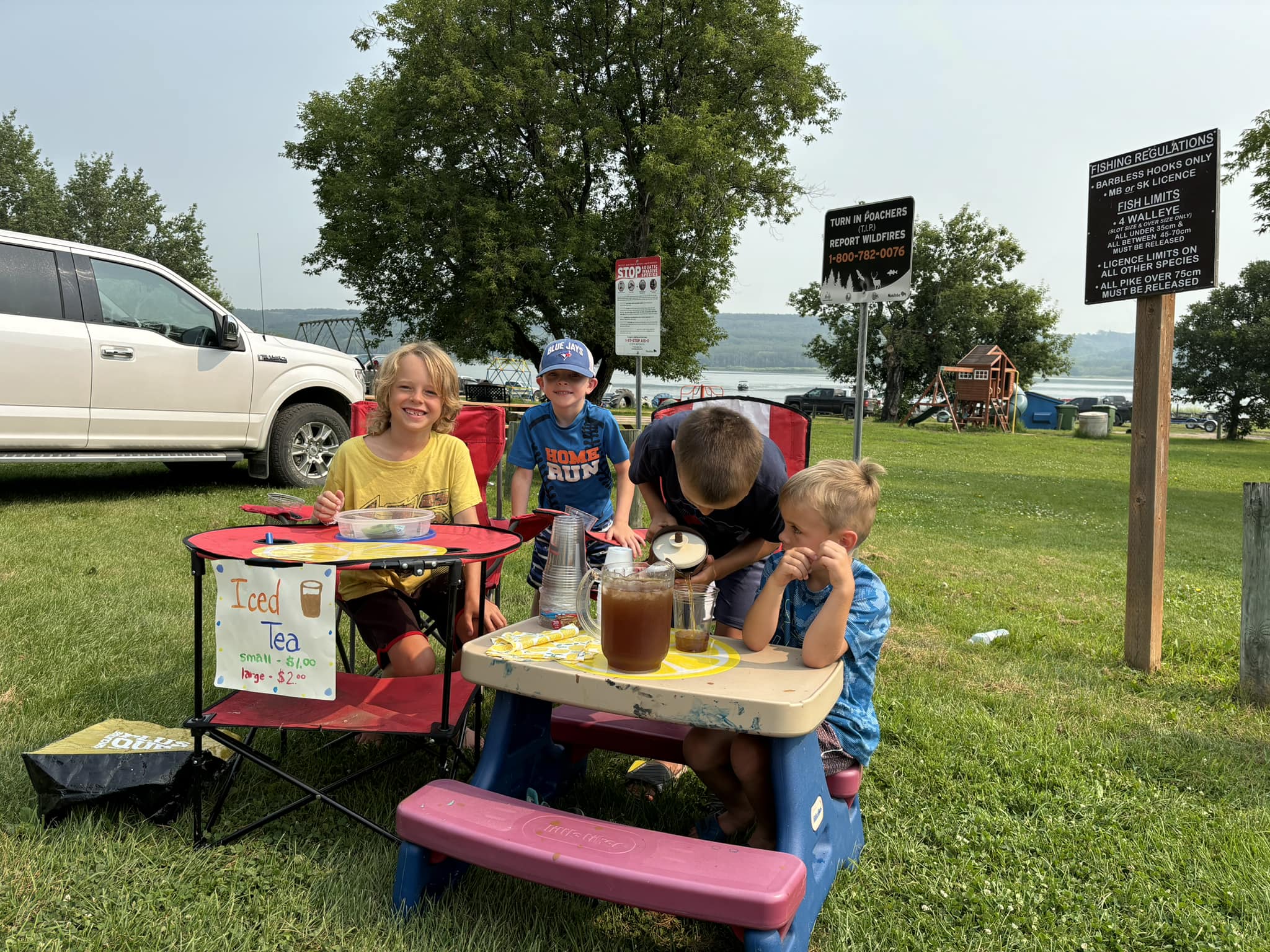 Pyott's West Campground activities