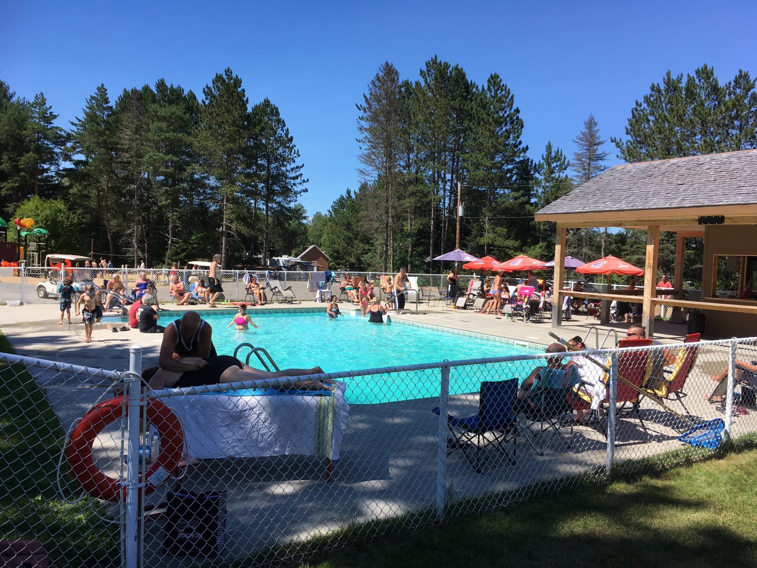 Camping Lac Bellemare amenities