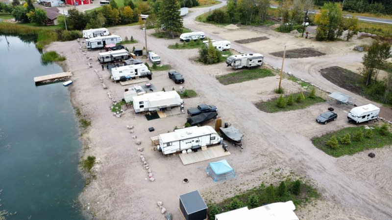 Falcon Cove RV Park site map