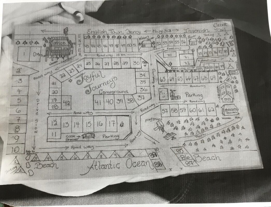 Joyful Journeys RV Campark Resort, a 55+ Adult Community site map